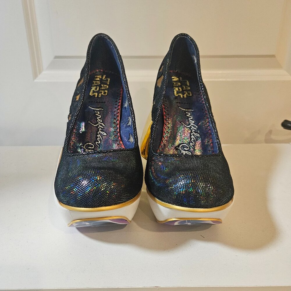 STAR WARS  Darth Vadar Irregular Choice Platform Heels - Picture 4 of 9